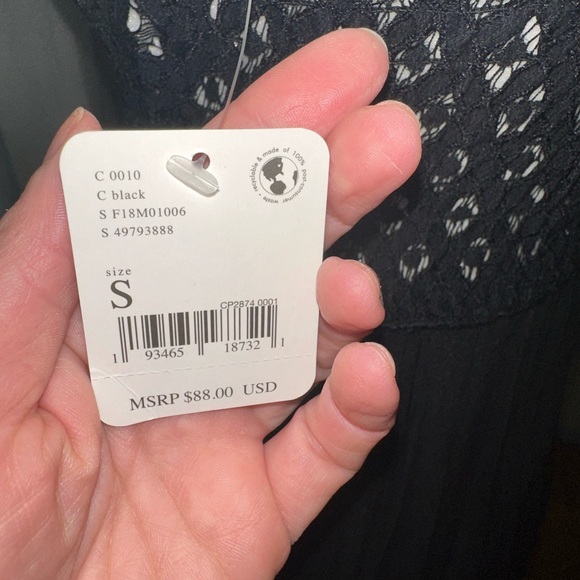 NWT*BLK Free People Adella Slip dress S - Picture 2 of 10